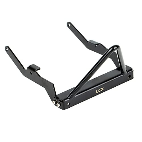 LCX Racing 1/10th RC Crawler Car CNC Machined Metal Front Bumper for Axial UTB10 Capra Unlimited Trail Buggy, Upgrades Parts Accessories