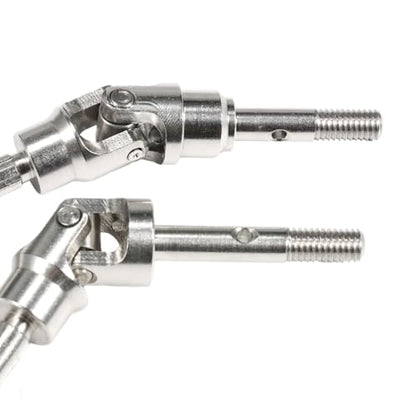Machined Stainless Steel Slash Drive Shaft Universal Joint Driveshaft for RC Truck Rustler Stampede Hoss 4x4 VXL HQ727 Upgrade