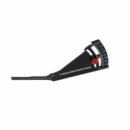Aluminum RC Car 3–42mm Ride Height Gauge for 1/10 On-Road RC Cars | Aluminum Measuring Ruler,1/10 On-Road Gauge,RC Models Chassis Adjustment