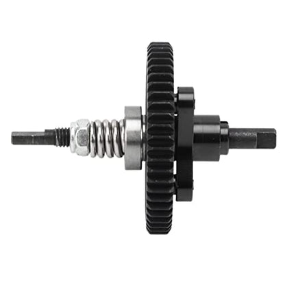 Generic Durable 54T Aluminum Steel Differential Slipper Clutch for Slash 4x4 (Black) - color: Black