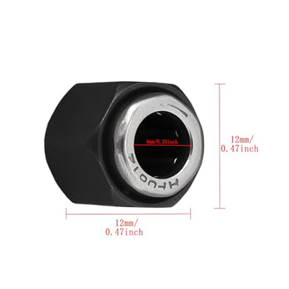 3PCS 12mm Hex Nut One Way Bearing RC Metal Bearing R025 with HSP VX 1/10 Nitro Engine, VX 16 18 SH 21 Engines