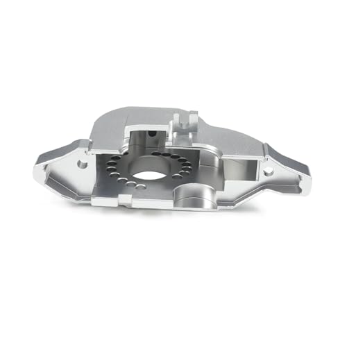 Aluminum Alloy Motor Plate Upper Spur Gear Cover for 1/10 RC Car Crawler TRX4 Chassis Bronco Defender Sport K5 TRX6 8290 Upgrade (Silver Full Set) - color: Silver Full Set