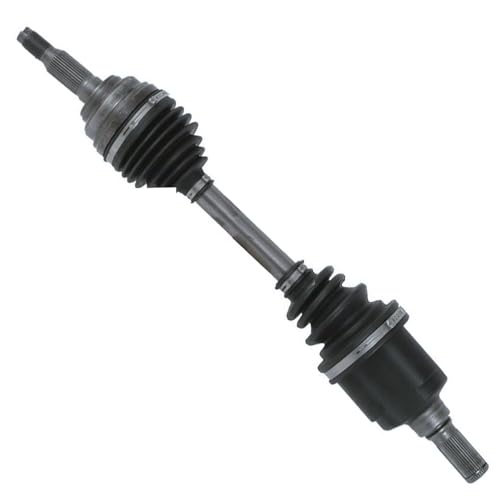Detroit Axle - Front Left CV Axle Wheel Bearing for 04-08 Suzuki Forenza | 2005-2008 Reno [Automatic Transmission], Wheel Bearing Driver Side CV Axle Shaft Assembly 2006 2007 Replacement - size: 2WX47985/Pair