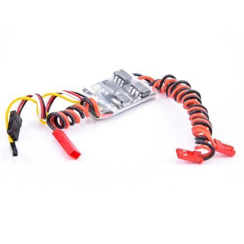 YoungRC Dual Way Bidirectional Brushed ESC 2S-3S Lipo 5A ESC Speed Control for RC Model Boat Tank 130 180 Brushed Motor Spare Parts
