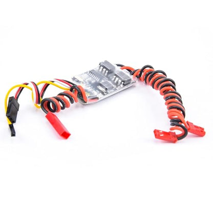 YoungRC Dual Way Bidirectional Brushed ESC 2S-3S Lipo 5A ESC Speed Control for RC Model Boat Tank 130 180 Brushed Motor Spare Parts