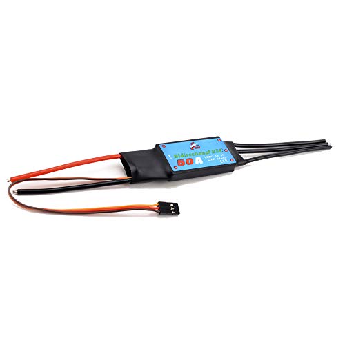 50A Bidirectional Brushless ESC Electric Speed Controller | Electric Speed Controller for RC Car Boat Underwater Propeller - color: 50A ESC