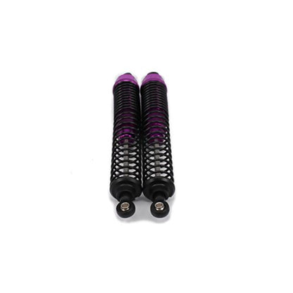 Shock Absorber Damper 130mm Oil Adjustable Alloy Aluminum for RC Car 1/10 Crawler Truck Upgraded Hop-Up Parts HPI HSP Traxxas Losi Axial Tamiya Redcat Himoto Losi(Purple) - color: Purple