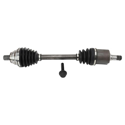 TRQ Front Left CV Axle Assembly | For 12-19 VW Beetle 12-20 Passat - style: CSA33203