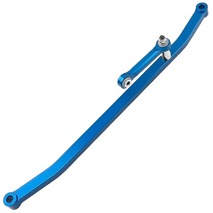 ShareGoo Metal Front Steering Linkage Set Steering Tie Rod #LOS241030 Compatible with 1/8 Losi LMT Soild Axle 4WD RC Monster Truck (Blue) - color: Blue