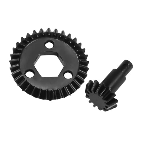 RC Upgrade Accessories for Axial 1/18 for Capra for UTB18 for Unlimited for Trail Buggy RC Rig Crawler Upgrade Parts Metal Bevel Gear Set 33T/13T Axle Differential Spool(Bevel Gear Set) - size: Bevel Gear Set