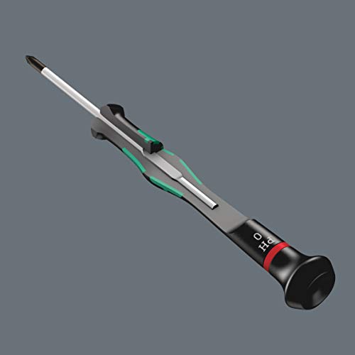 WERA 05118066001 2054 Screwdriver for Hexagon Socket Screws for Electronic Applications, 1.5 x 60 mm - size: One Size