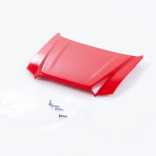 FMS FCX24M Rc Car Parts RC Crawler RC Trucks Parts Replacement Accessory for 1/24 Tacoma:Hood (RED) - style: Hood (RED)