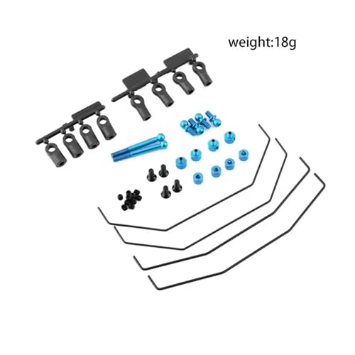 RC Models Parts For TAMIYA 22037 For TD2 For TD4 RC Car Upgrades Parts Accessories Front Rear Anti Roll Bars Sway Bar Balance Kit Upgrade Parts