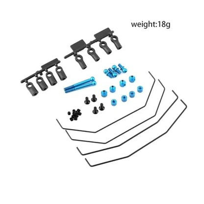 RC Models Parts For TAMIYA 22037 For TD2 For TD4 RC Car Upgrades Parts Accessories Front Rear Anti Roll Bars Sway Bar Balance Kit Upgrade Parts