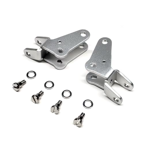 Kingfly Aluminum Front Suspension Arm Satay for Tamiya 1/10 ORV Chassis Frog/Brat/Anti roll bar