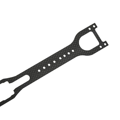 Semme RC Car Chassis Kit Accurate Composite Material Aluminum Upgrade for 3RACING S64 RC /10 Car Enhanced Drift Performance (#1)