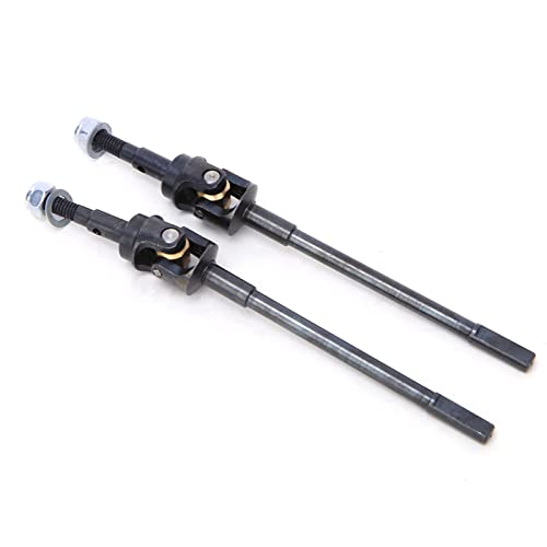RC Front Steel Drive Shaft, CVD Drive Axles Compatible with SCX10 II 90046 90047 1/10 RC Car Model