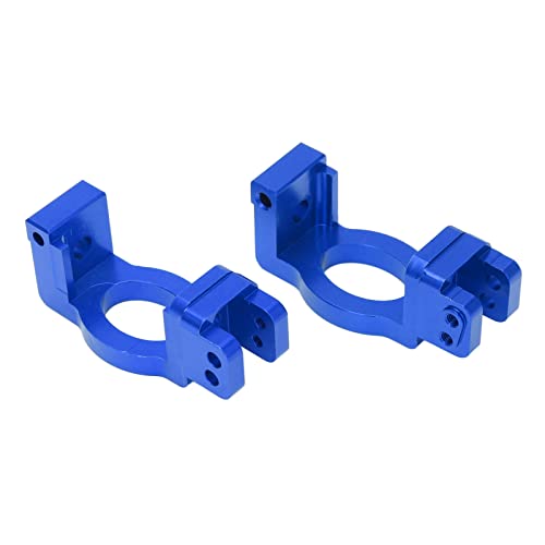 Metal C Hub Carrier Caster Blocks C Shaped Wheel Seat Base Set High Performance RC Car Upgrade Parts for 1/6 Shredder Model Durable Aluminum Alloy Construction (Dark Blue) - color: Dark Blue