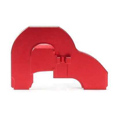 Aluminum Alloy Motor Plate Upper Spur Gear Cover for 1/10 RC Car Crawler TRX4 Chassis Bronco Defender Sport K5 TRX6 8290 Upgrade (Red Full Set) - color: Red Full Set