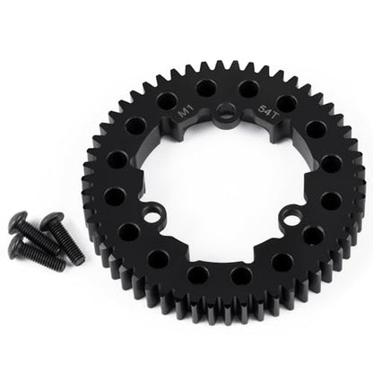 Steel 54T Main Spur Gear M1 for Tra-xxas X-MAXX XRT E-REVO 2.0 New | MAXX XO-1 6S 8S Maxx 4S 1/5 1/6 1/7 1/10 RC Car Upgrade - size: 54T