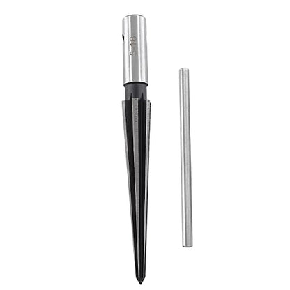 3/16"-5/8" (5-16mm) T Handle Tapered Reamer | 6 Fluted, Chamfer Reaming Tool, Guitar Bridge Pin Hole, Woodworker Luthier Tool - size: 3/16"-5/8"