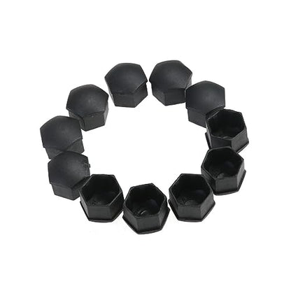 Hemobllo 20pcs Car Wheel Nut Cover Set with Removal Tool Waterproof Tyre Screw Caps for Enhanced Protection and Easy Installation