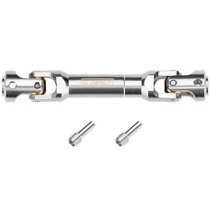 Stainless Steel Driveshaft for 1/10 RC Crawler TRX4 SCX10, 75-89mm | CNC Machined, Heavy-Duty Drive Shafts, Splined Engagement - size: 75-89mm