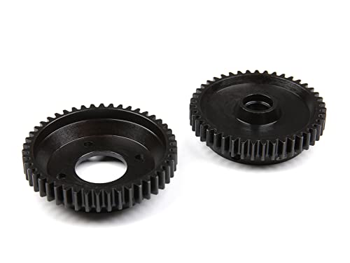 GTBracing Hardened Steel Gear Set for Kyosho Inferno GT2 2-Speed (46T / 43T) Shoe Type GP | Steel GT2 Gear