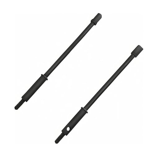 4mm Widened CVD Driveshaft Set for Axial SCX24 1/24 RC Crawler 90081 | Front Rear,Metal,Universal Joint,Upgrade Parts,High Strength,Precision Fit,Wear Resistant,Easy Installation