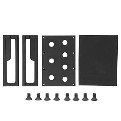 RC Car Work Stand Wear Aluminum Alloy RC Car Repair Workstation for 1/8 for 1/10 RC Truck Scales (Black) 1/10 Rc Car Stand