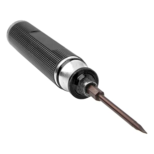 ShareGoo 6 in 1 Hex Screwdriver, Multi-Function Screw Driver 1.5/2.0/2.5/3.0mm 0#+ 1#- Repair Tool Kit Compatible with HSP Tamiya Arrma Axial Traxxas RC Car RC Drone Airplanes (Black) - color: Black