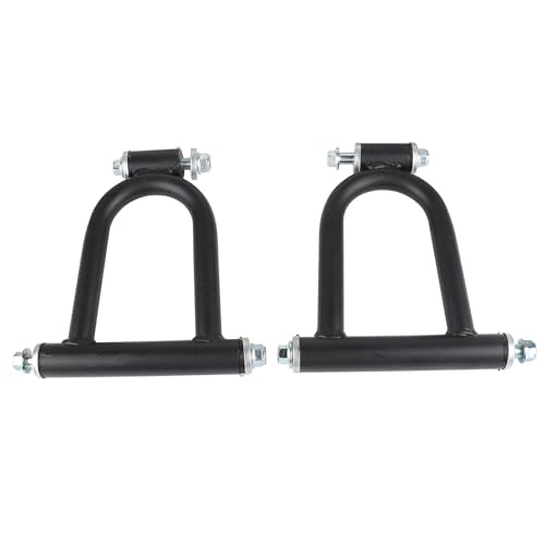 Front Suspension Shock Swing Arm Full Kit Upper Lower Steering Knuckle Spindle Kit For ATV Quad Bike Go Kart Buggy DIY Parts (220mm Front Suspension Shock Kit) - size: 220mm Front Suspension Shock Kit