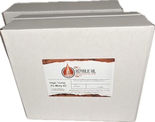 2 Boxes/20 Tubes Premium 3% Moly #2 Premium Heavy Duty Grease 10x14oz | Construction | Mining | Agriculture | Fifth Wheels | Moly Grease | Extreme Pressure | EP2 | - size: 20 x 14 oz Tubes