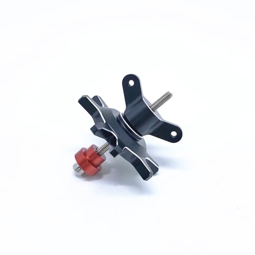 KingVal RC Tire Clamp Tyre Wheel Assembly and Disassembly Tool for 1/10 RC Car 1.9'' 2.2'' Beadlock Wheels Hub Tire (Black) - color: Black