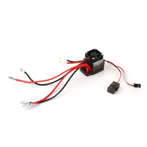 320a Brushed Esc Electronic Controller 2-Way Brake Cooling Fan for Rc Vehicles
