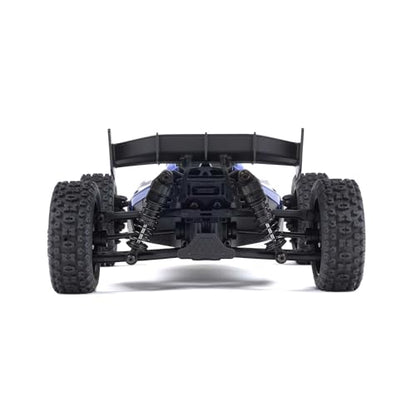 ARRMA Typhon GROM 4x4 RC Buggy, RTR, Blue/Silver | Smart Small Scale, Battery & Charger Included, ARA2106T1 - color: Blue/Silver