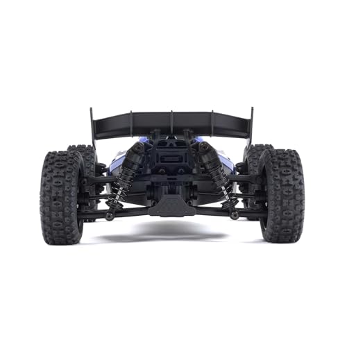 ARRMA Typhon GROM 4x4 RC Buggy, RTR, Blue/Silver | Smart Small Scale, Battery & Charger Included, ARA2106T1 - color: Blue/Silver