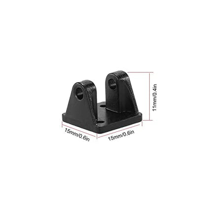 Black Metal Tow Shackle Trailer Hook for 1/10 RC Rock Crawler
