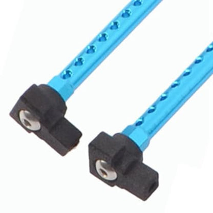 Compatible with Tamiya for TT-01 1/10 Remote Control Car Upgrade Parts Modification Accessories 4Pcs Metal Body Posts Mount Set RC Car Accessories