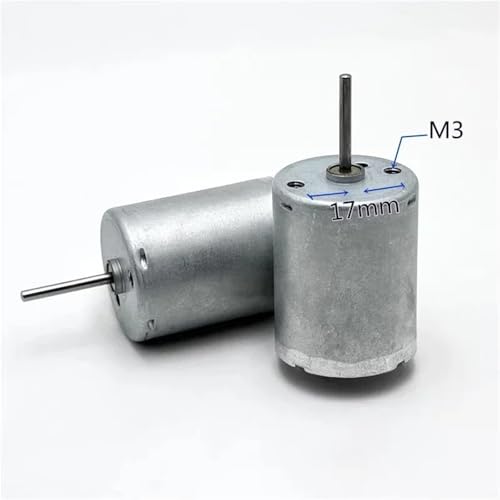 1pc Mini 370 Motor RK-370CC-3080 3.7V 5V 6V 12700RPM High Speed Micro 24mm Carbon Brush Electric Motor DIY Toy Model