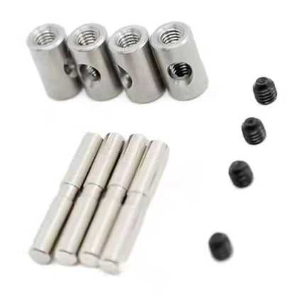 RC Vehicles Parts for Traxxas 1/10 for Summit Truck for RTR rc Car Harden Metal Cross Pin Drive Shaft CVD Pins Set Screw Replace RC Spare Parts