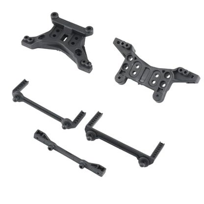 Compatible with HBX 16889 16889A 16890 16890A SG1601 SG1602 RC Car Upgrade Parts Accessories Front Rear Shock Towers Body Posts Set RC Car Accessories