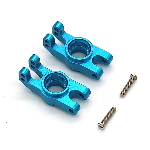Upgrade Aluminum Alloy Spare Parts Full Set Accessories Compatible with Hyper Go MJX H16BM H16GT H16DR 16207 16208 16209 16210 1/16 Brushless High Speed R/C Cars/Trucks (Rear Hub Carrier) - color: Rear Hub Carrier