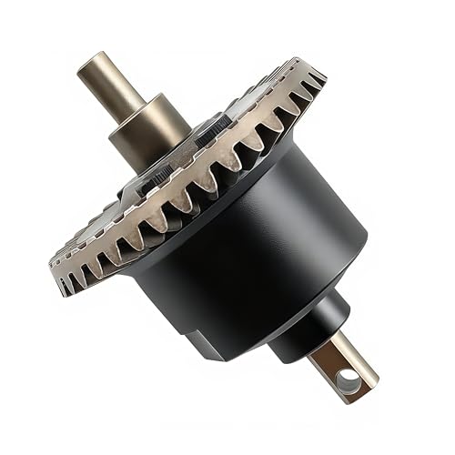 45# Steel Differential Kit for Slash Rustler Stampede Hoss 4X4 VXL (Black) | VXL,Ford 150,Remo HQ727,Upgrade Parts,5381 Compatible,6882 Compatible,5379 Compatible,High Strength - color: Black