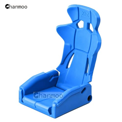 1/10 RC Crawler Car Toy Seats Simulation Plastic Chair Accessories For 1:10 Scale RC Rock Crawler Buggy Truck Car Traxxas TRX4 Axial SCX10 II 90046 RC4WD D90 D110 TF2 Tamiya Gen8 2Pcs (Blue A) - color: Blue a