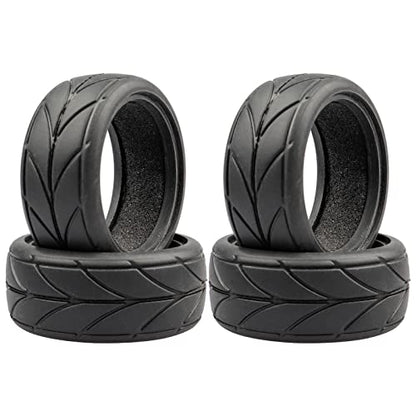 4pcs 1/10 RC Drift Tires 65 * 26mm for 1/10 RC On-Road Car