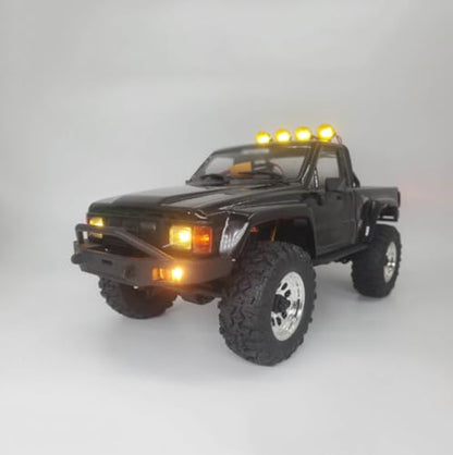 RC Front Bumper with Light for HPI Venture 1/18 HILUX RC Crawle Upgrades