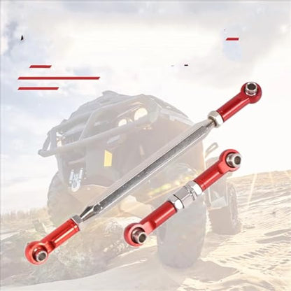 Rc Parts Compatible with MN D90 D99 for MN-90 FJ-45 1/12 RC Crawler Car Upgrade Parts Metal Adjustable Steering Linkage Servo Pull Rod Turnbuckle