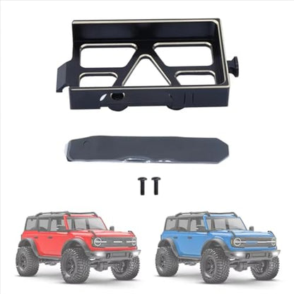 Compatible with TRX-4M 1/18 Remote Control Crawler Car Upgrade Parts Replacement Accessories Brass Battery Tray Tie 9726 Rc Parts