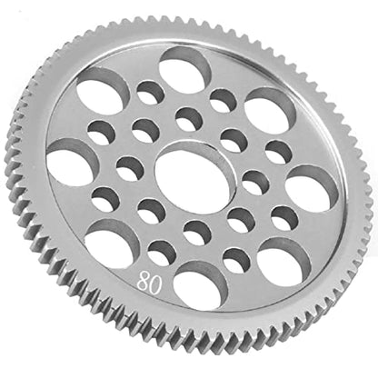 ShareGoo Metal 48P Spur Gear 80T Compatible with Sakura D3 CS S XI XIS 1/10 Drift RC Racing Car